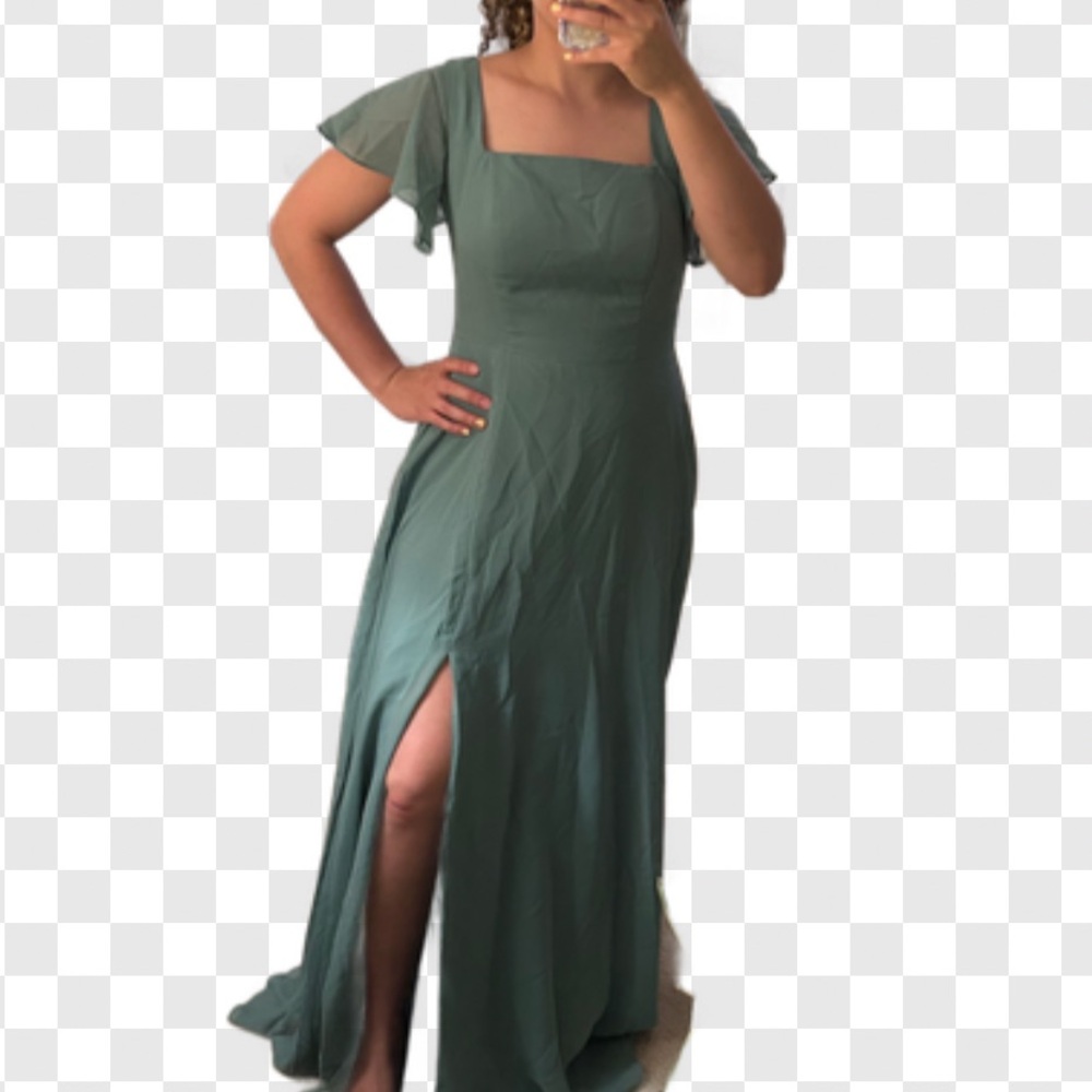 Bridesmaid Dress- Eucalyptus Green